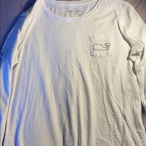 White Vineyard Vines Tee